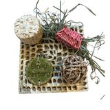 PalmPuzzle Chewtopia: Alfombrilla para delicias de conejitos