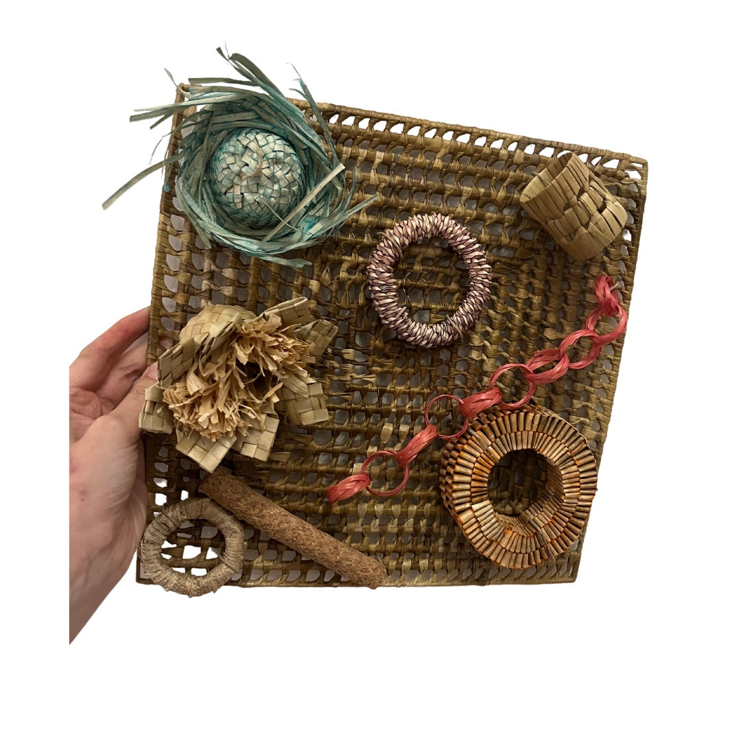 Busy Mat: Holey Palm Summer