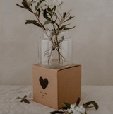 Medium Rabbit Glass Vase