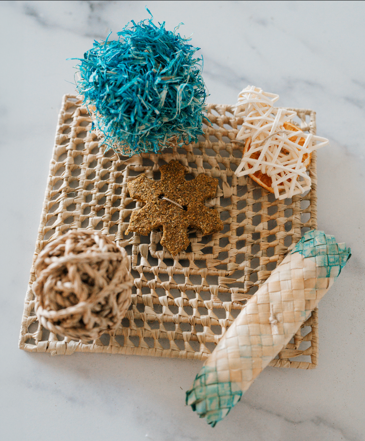 Snowflake Snack Mat