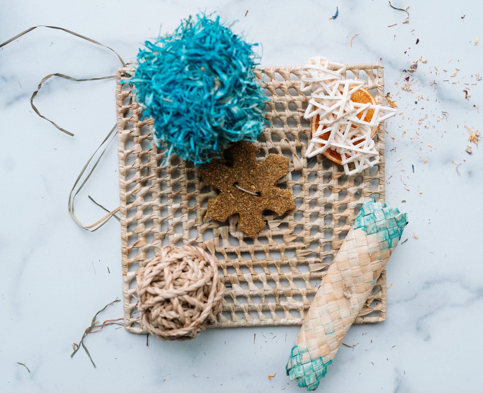 Snowflake Snack Mat