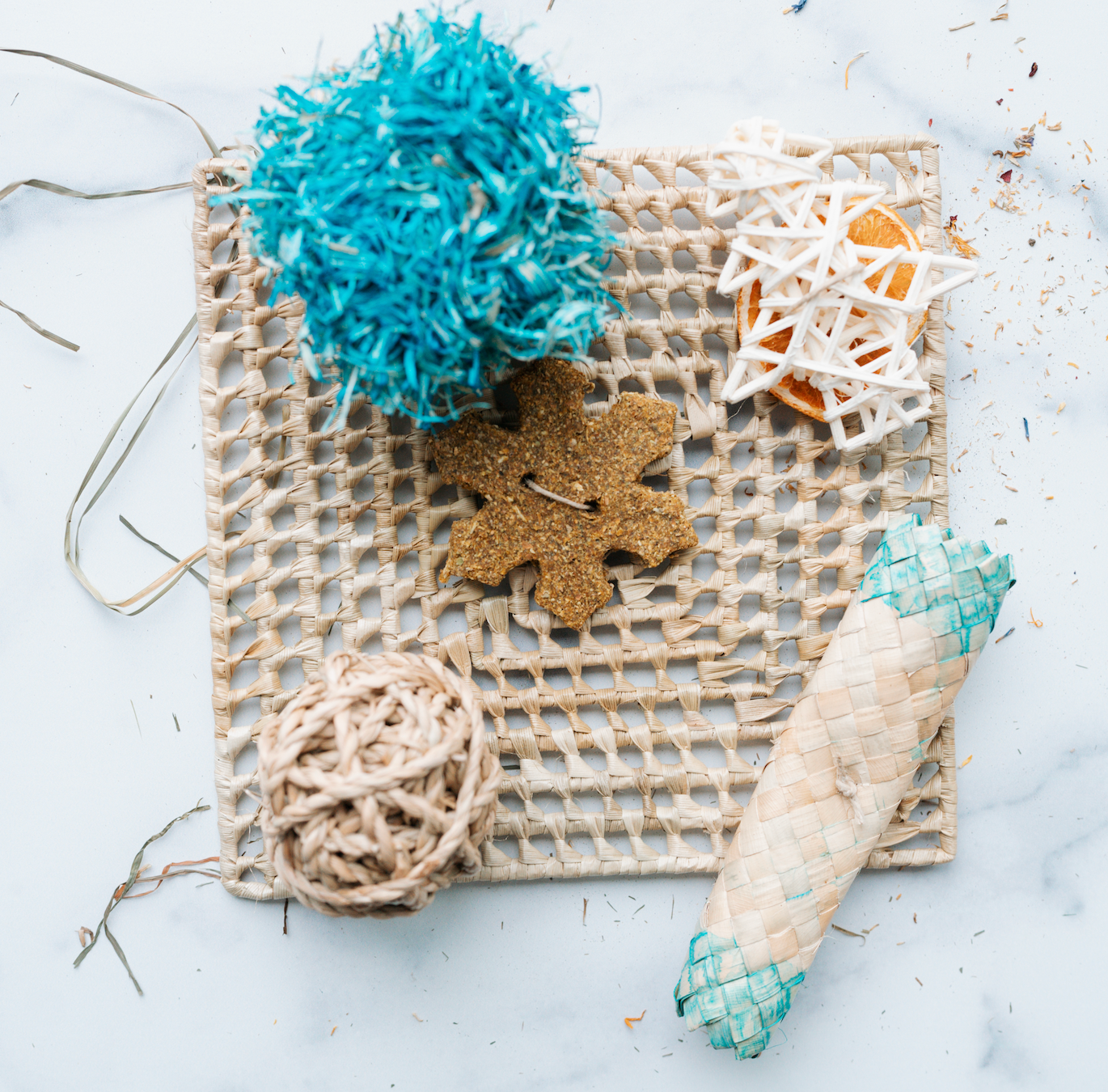 Snowflake Snack Mat