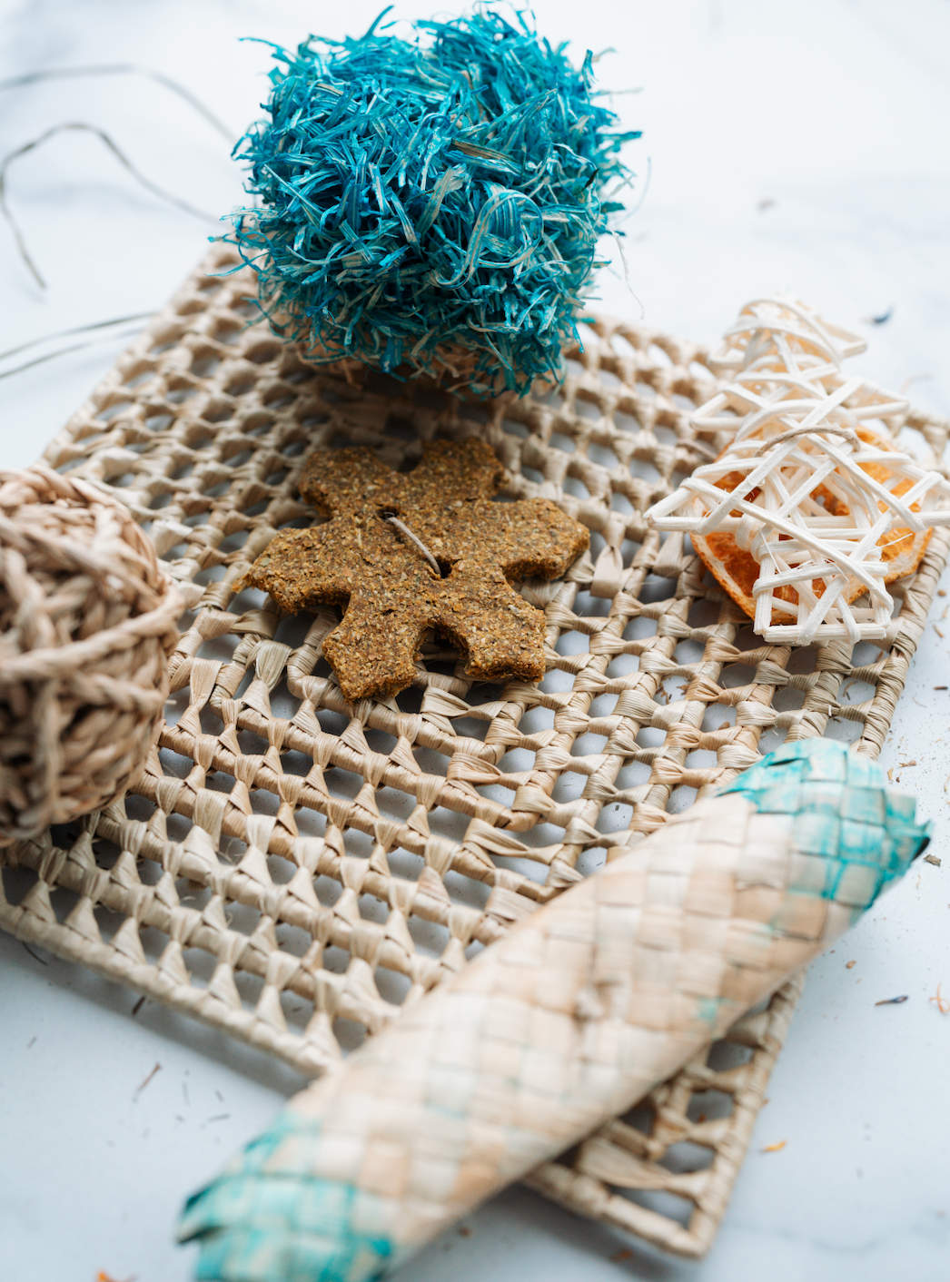Snowflake Snack Mat