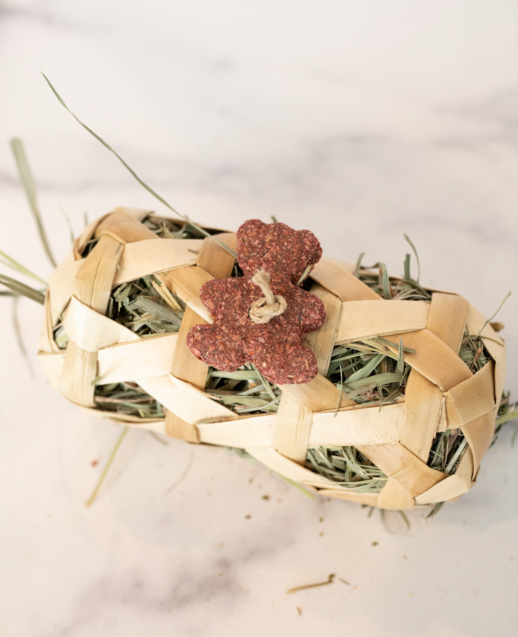 Honey Bear Hay Basket